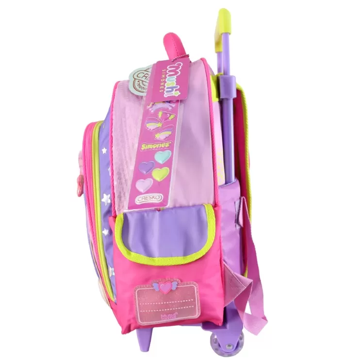 Mochila Escolar Cresko 2026 Simones 16" con Carro Art.SI943